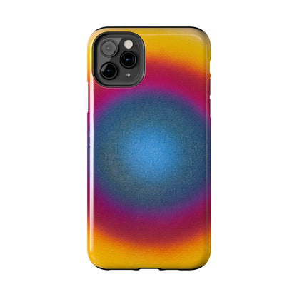 "blue raspberry aura" airbrush iPhone case