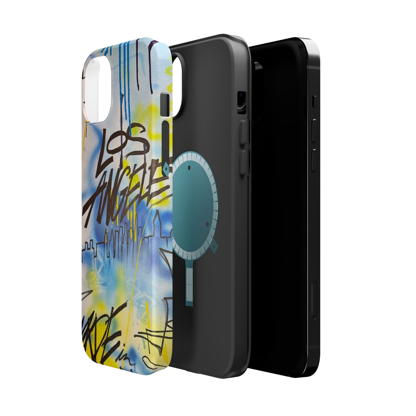 MagSafe "los angeles" airbrush iPhone case