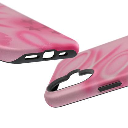 MagSafe "perfectly pink" airbrush iPhone case