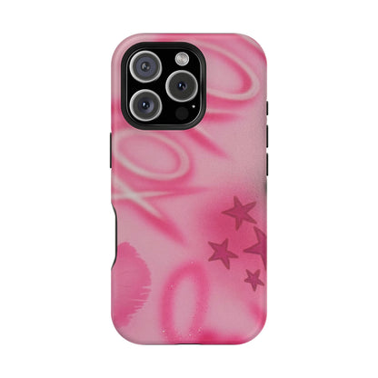 MagSafe "perfectly pink" airbrush iPhone case