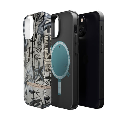 MagSafe "monochrome mood" airbrush iPhone case