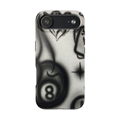 "hidden ace" airbrush iPhone case