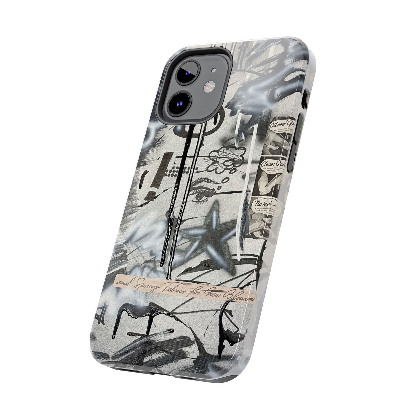 "monochrome mood" airbrush iPhone case