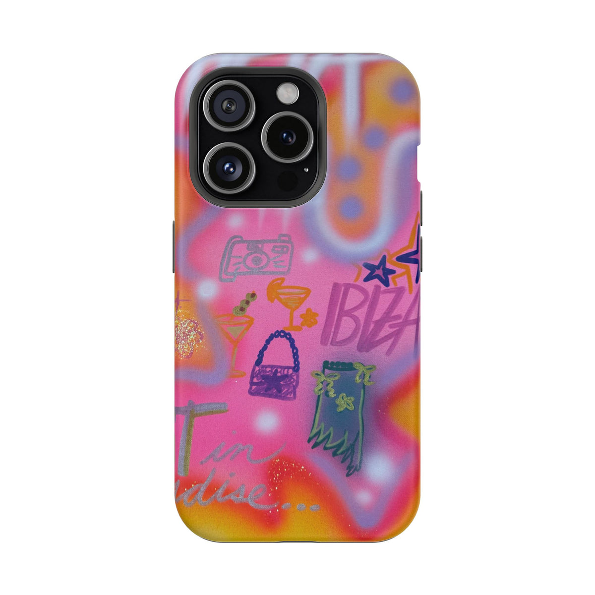 MagSafe „Ibiza“ Airbrush iPhone-Hülle