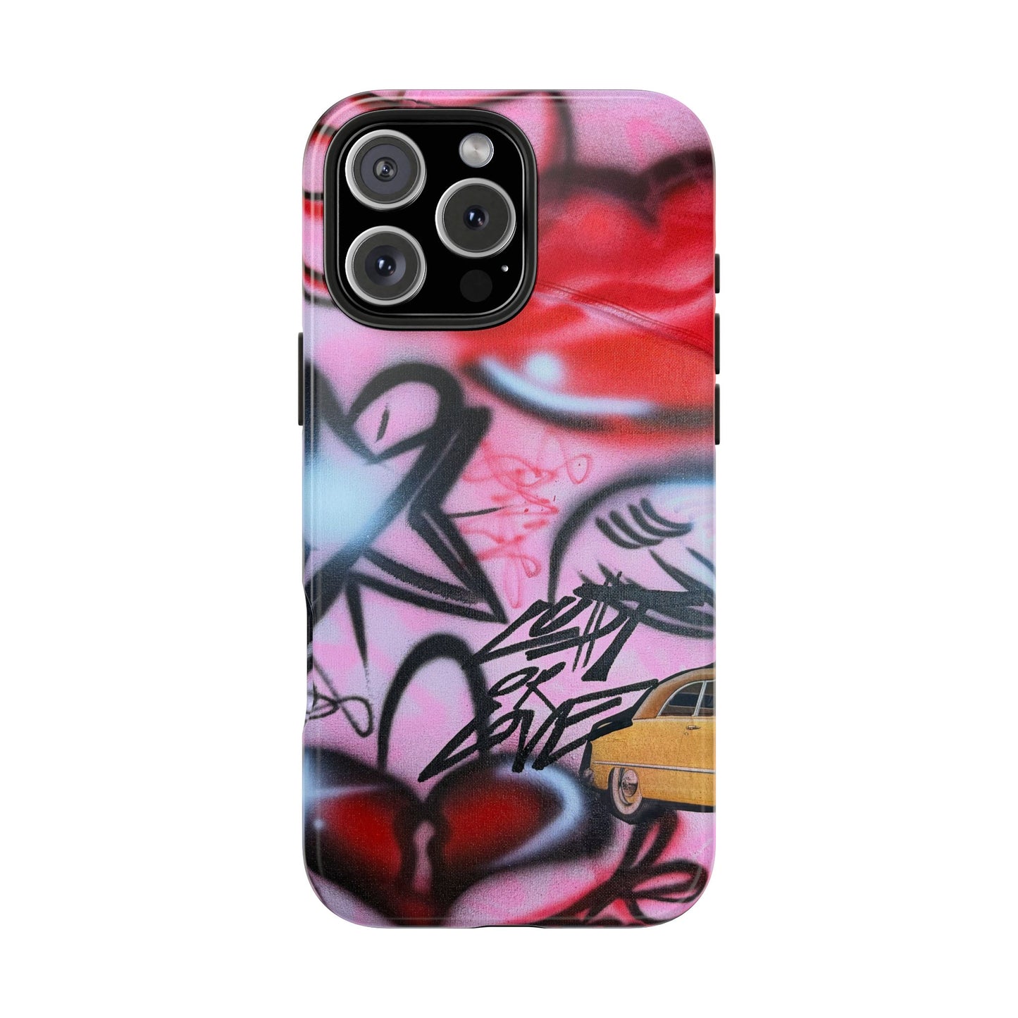 "lust or love" airbrush iPhone case