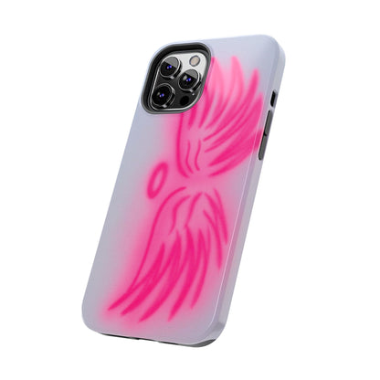 "angel wings" airbrush iPhone case