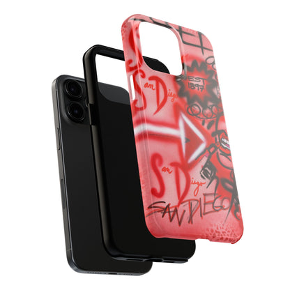"san diego" airbrush iPhone case