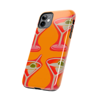 "shaken, not stirred” airbrush iPhone case