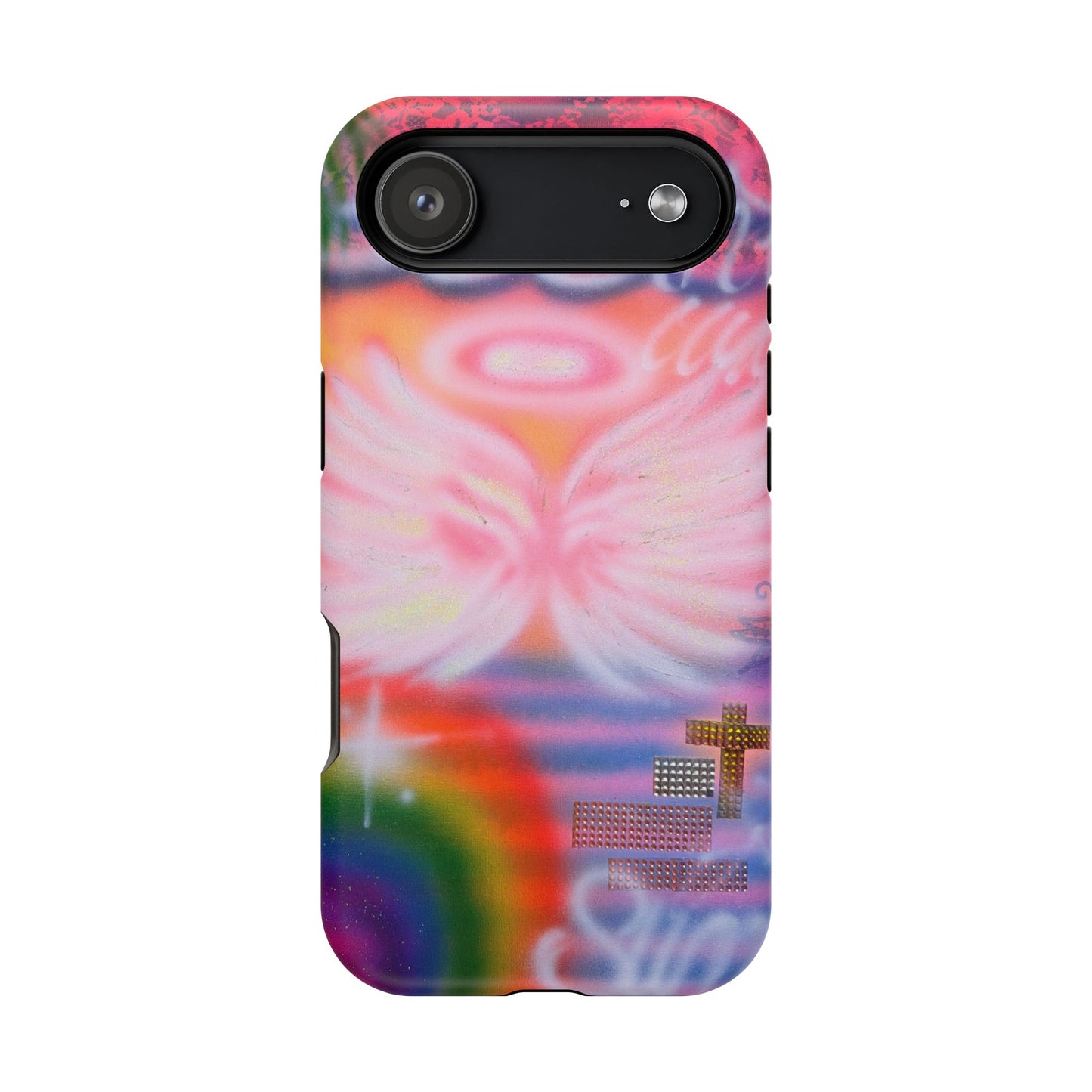 MagSafe "summer bliss" airbrush iPhone case