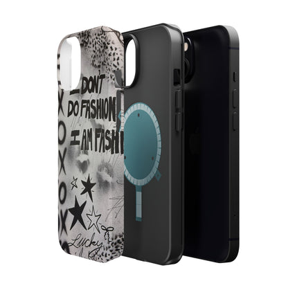 MagSafe "i am fashion" airbrush iPhone case