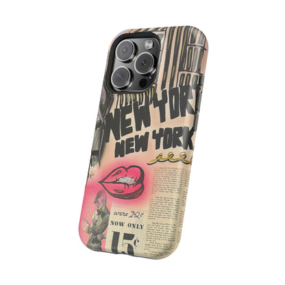 MagSafe „New York, New York“ Airbrush iPhone Hülle