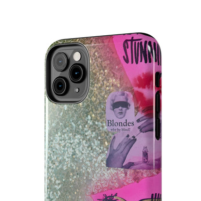 "glitter gloss" airbrush iPhone case