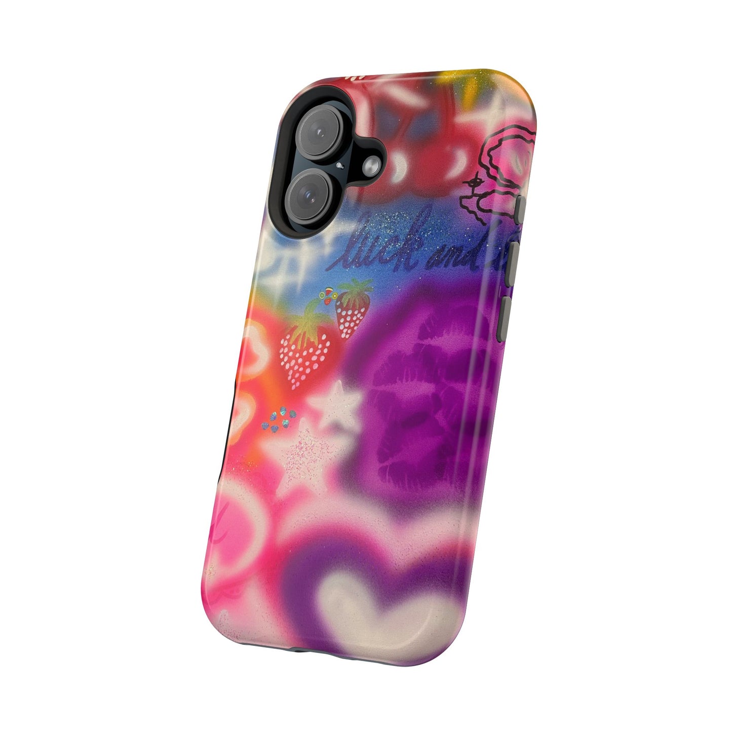 MagSafe „luck & luv pt. 2“ Airbrush iPhone Hülle
