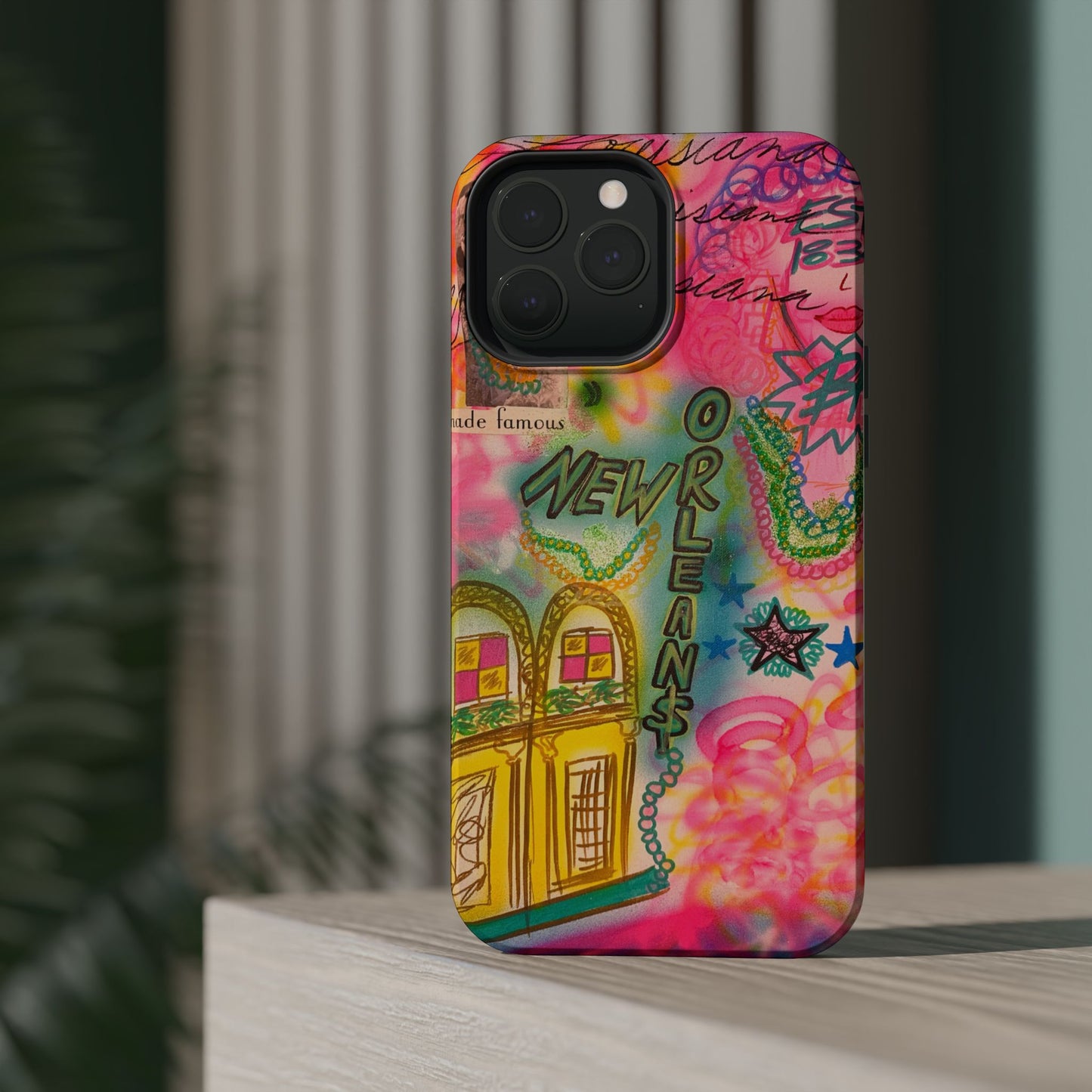 MagSafe "new orleans, la" Airbrush iPhone Hülle