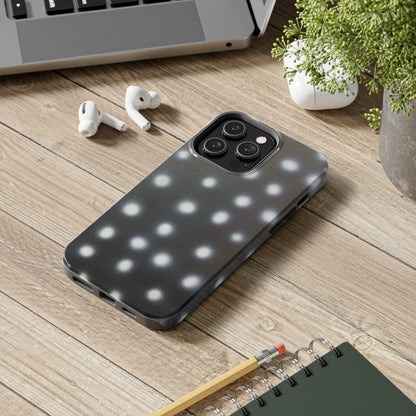 "coconut noir polka dot" airbrush iPhone case