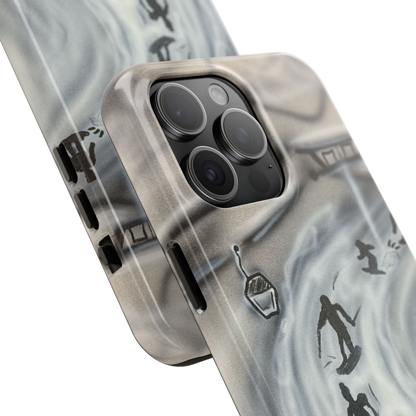 "arctic avalanche" airbrush iPhone case