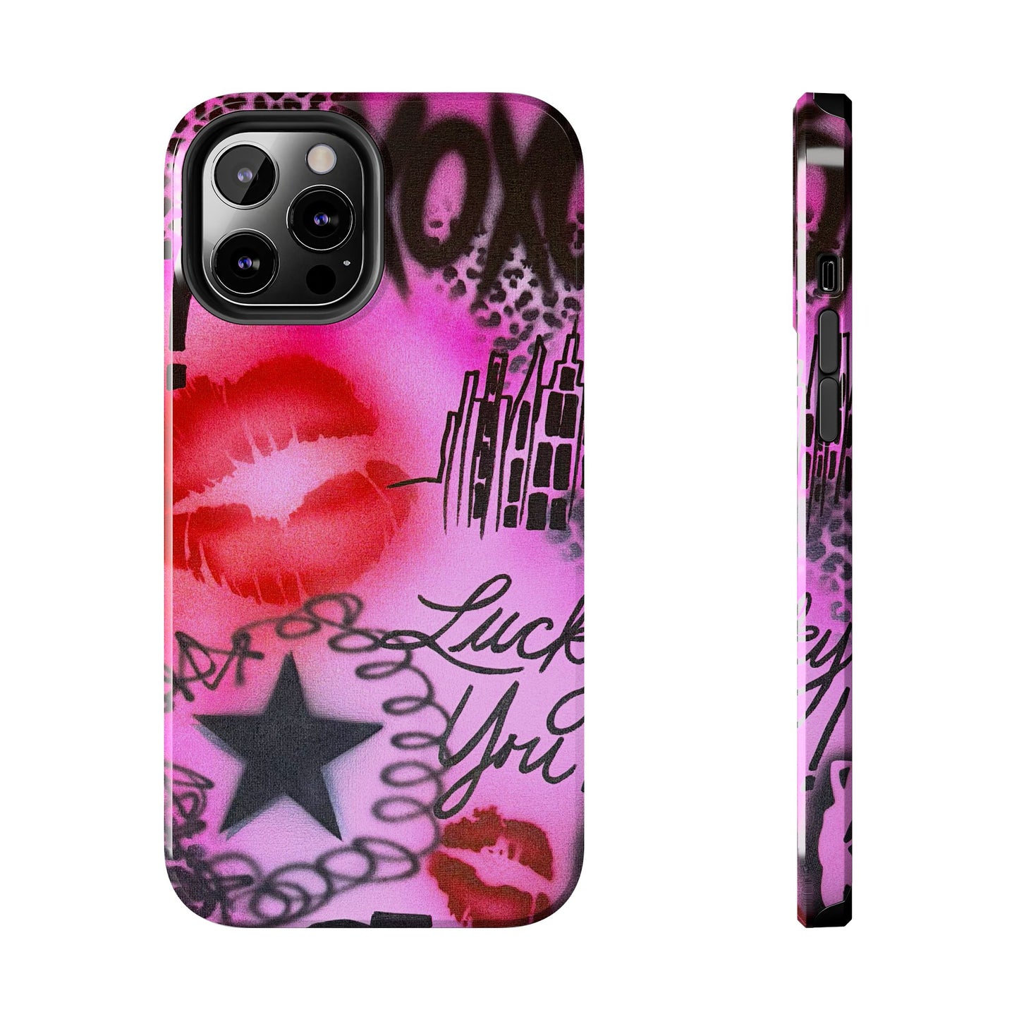 "ulterior motive" airbrush iPhone case