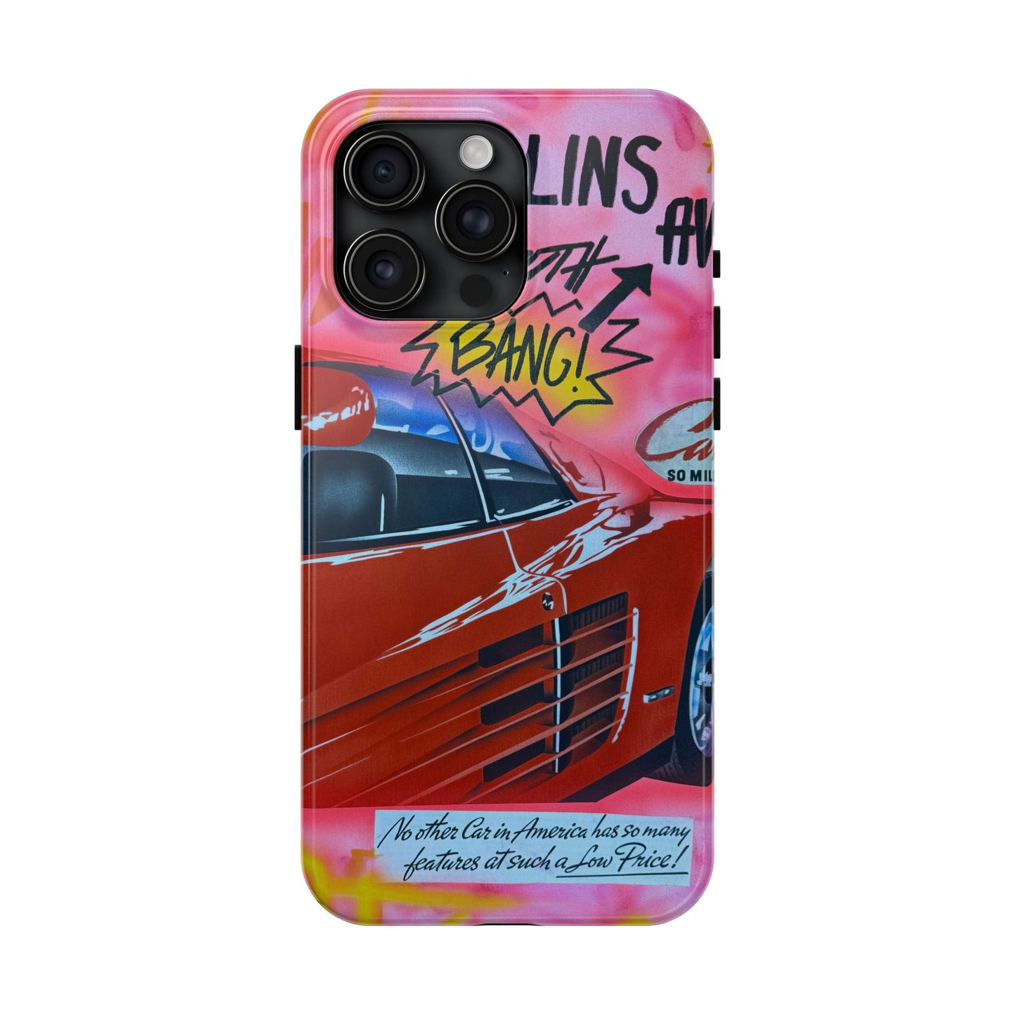"miami momentos" airbrush iPhone case
