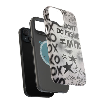 MagSafe "i am fashion" airbrush iPhone case