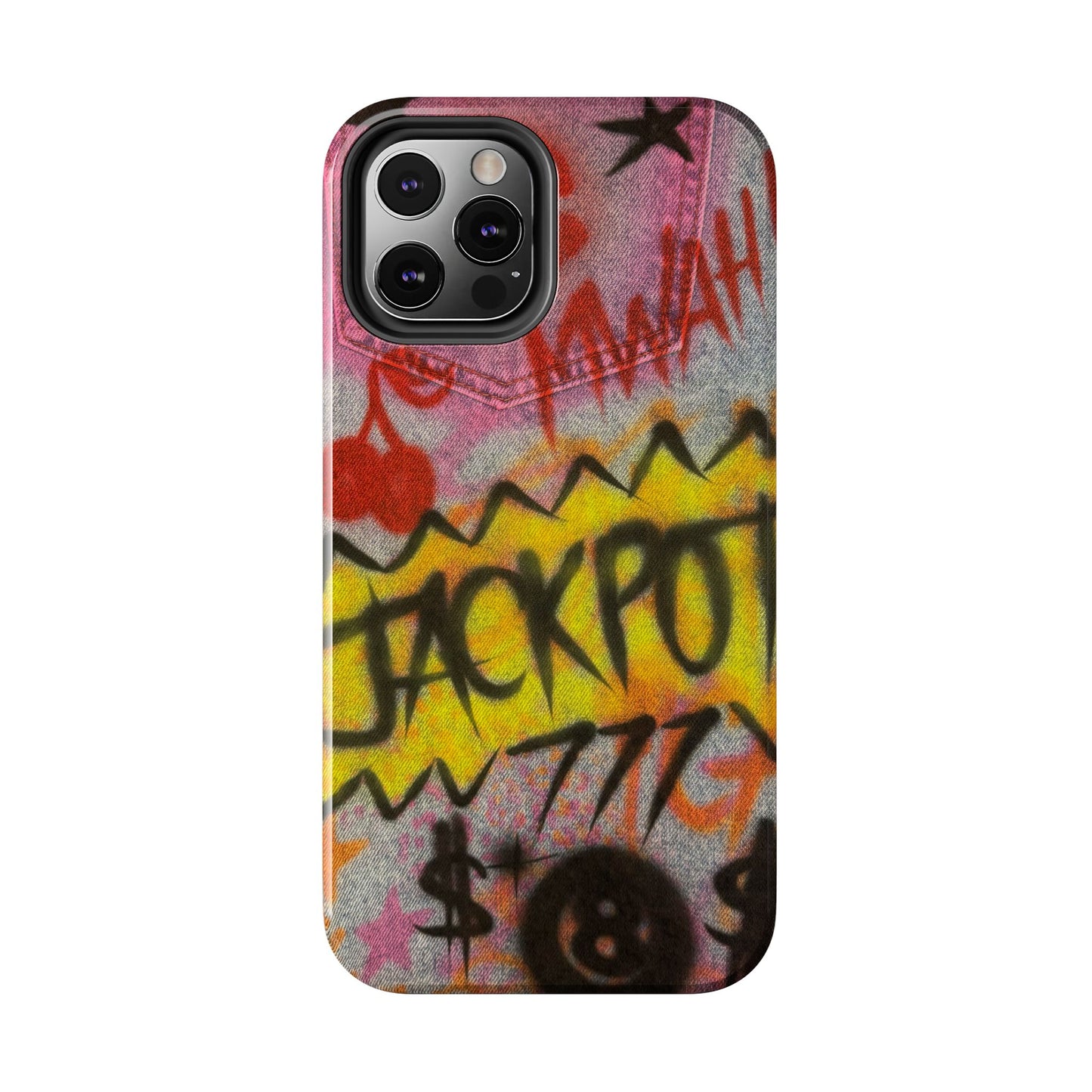 "jackpot!" airbrush iPhone case