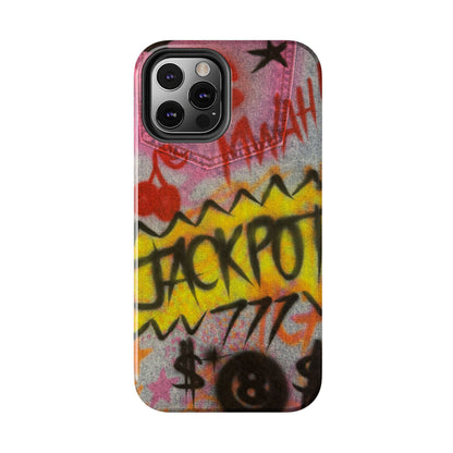 "jackpot!" airbrush iPhone case