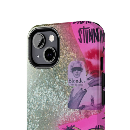 "glitter gloss" airbrush iPhone case
