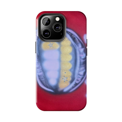 "bite me bling" airbrush iPhone case