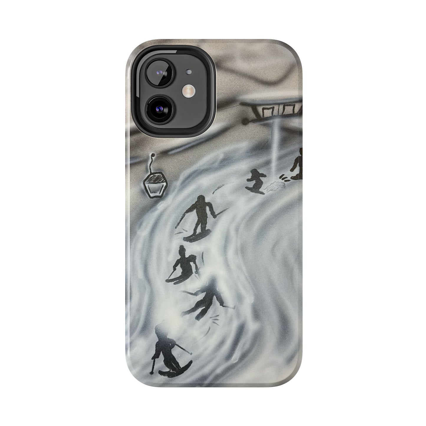 "arctic avalanche" airbrush iPhone case