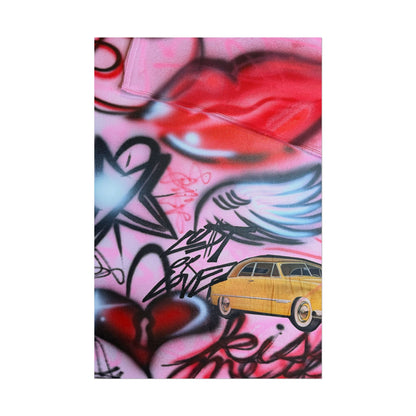 early access airbrush rolled print