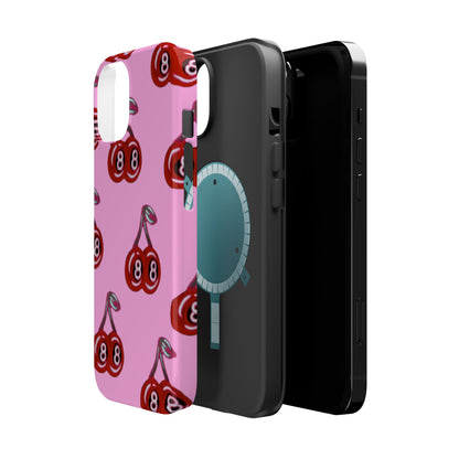 MagSafe "cami cherry pink" Airbrush iPhone Hülle