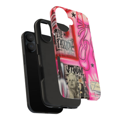 "plié passion” airbrush iPhone case