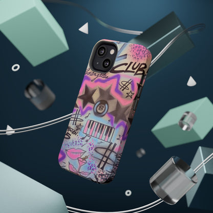 MagSafe "jazz club" airbrush iPhone case