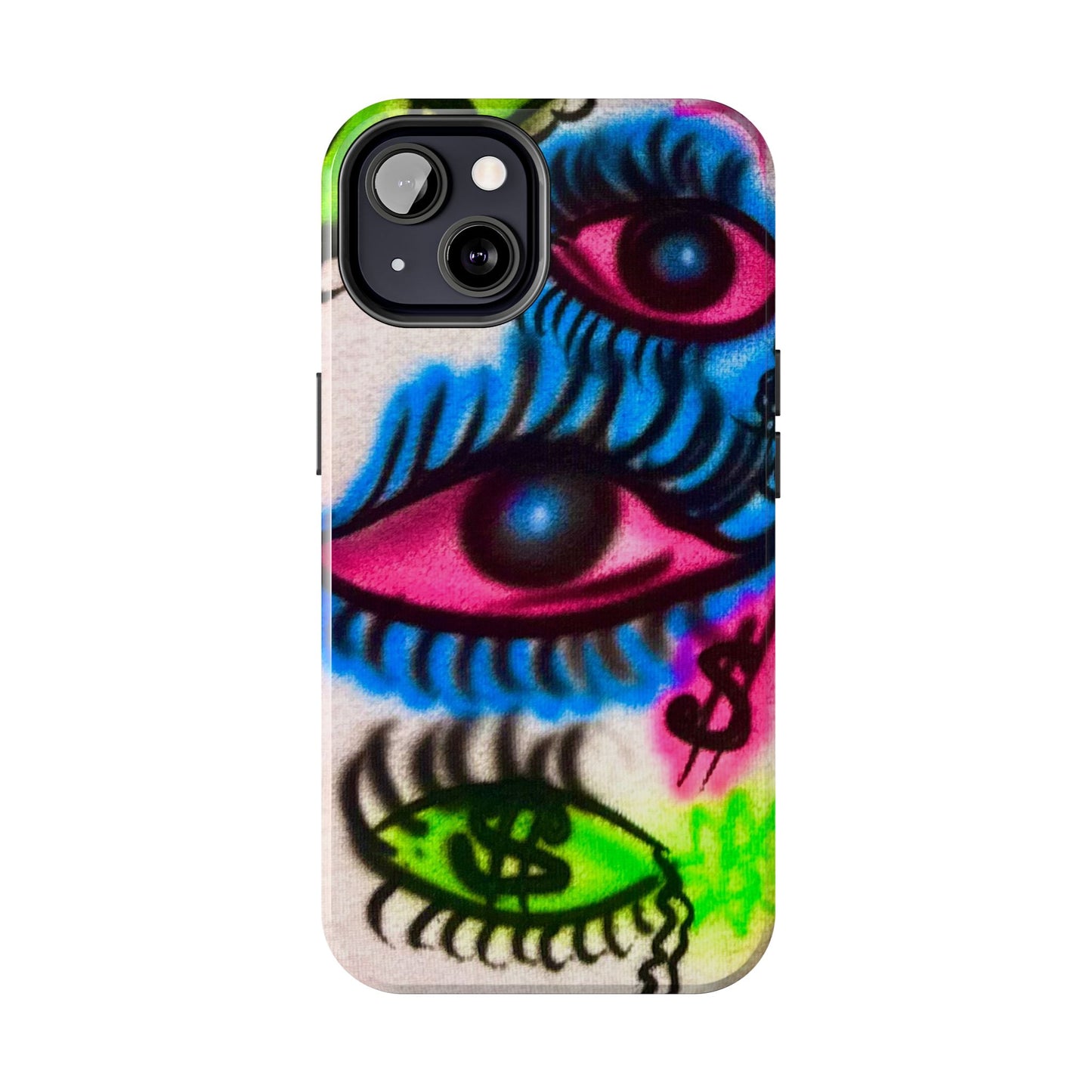 "on the prize" airbrush iPhone case
