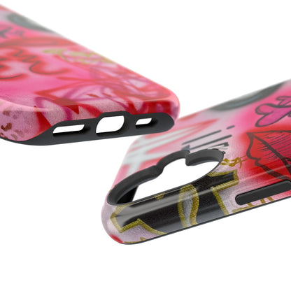 MagSafe "IT girl" airbrush iPhone case
