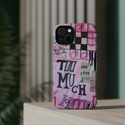 MagSafe "too much motion" airbrush iPhone case