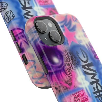 MagSafe "$wag" airbrush iPhone case