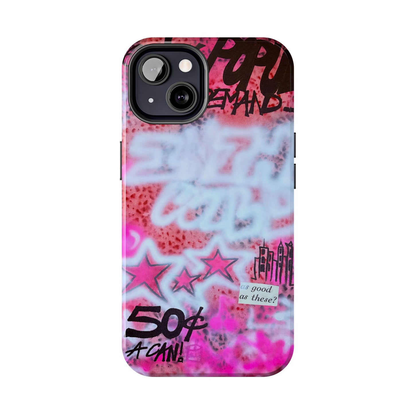 "in the wild" airbrush iPhone case