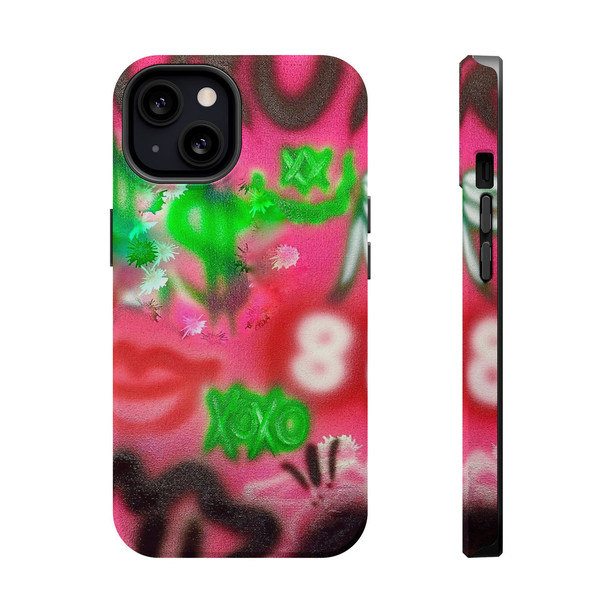 MagSafe "electr!c dreamz" Airbrush iPhone Hülle