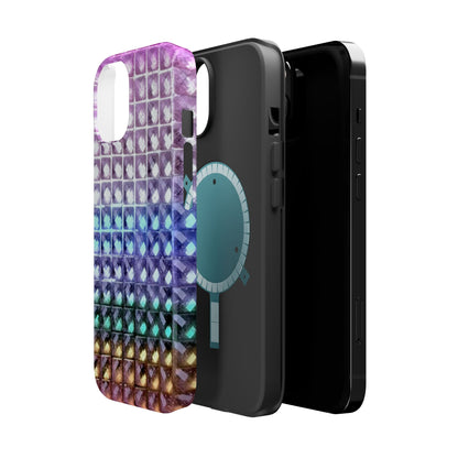MagSafe "multicolor studs" airbrush iPhone case