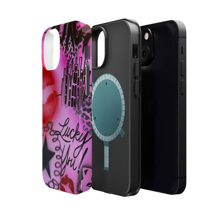 MagSafe "ulterior motive" airbrush iPhone case