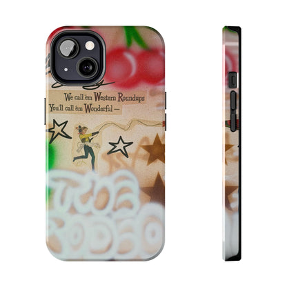 "the rodeo" airbrush iPhone case