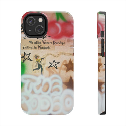 "the rodeo" airbrush iPhone case