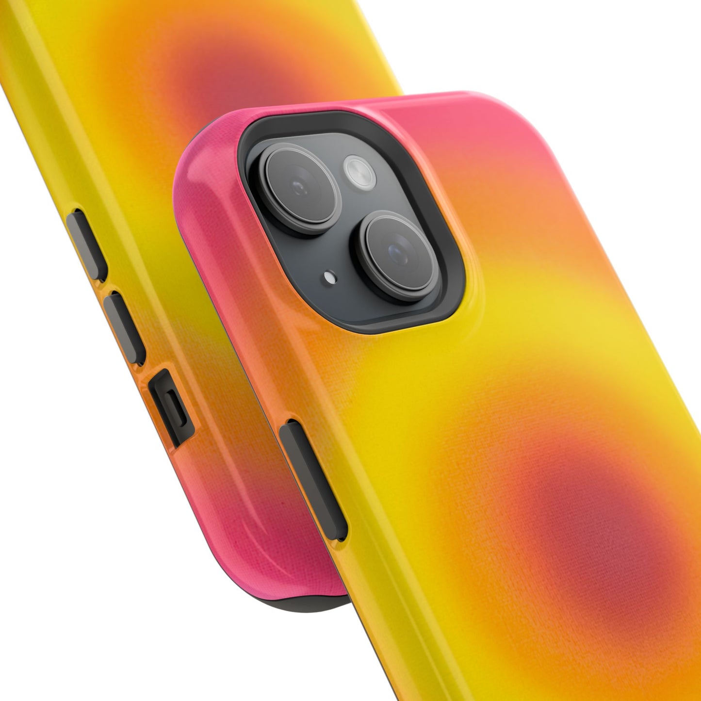 MagSafe "Pink Lemonade Aura" Airbrush iPhone Case