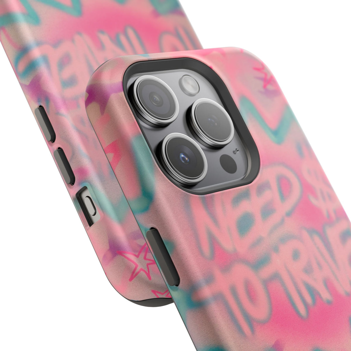 MagSafe "need $$ to travel" airbrush iPhone case