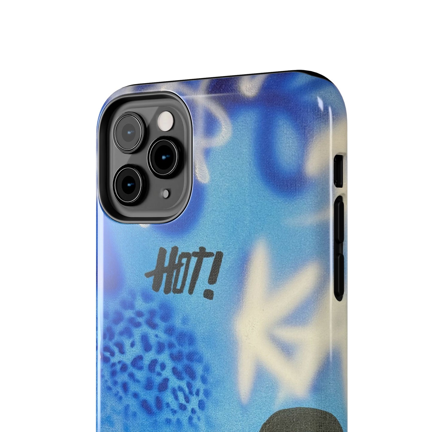 "brilliant blues" airbrush iPhone case
