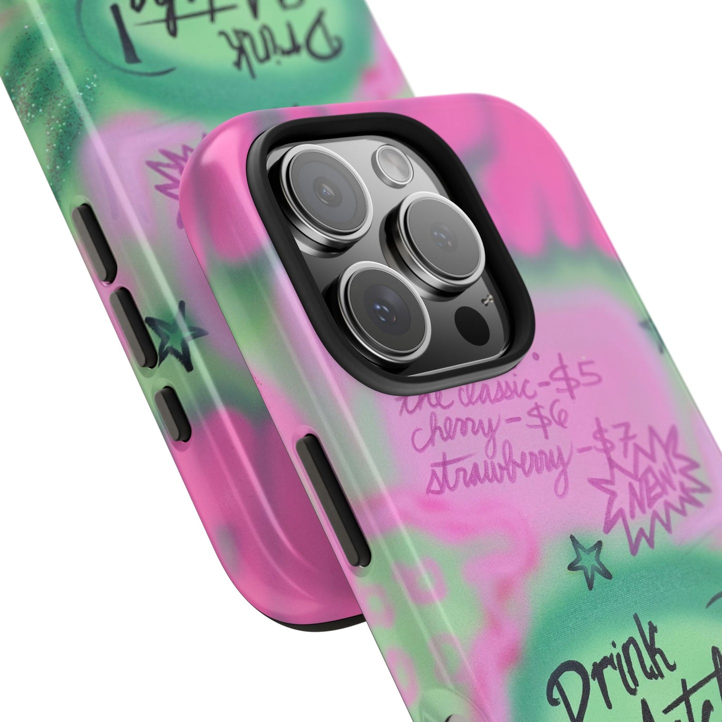 "matcha!" airbrush iPhone case