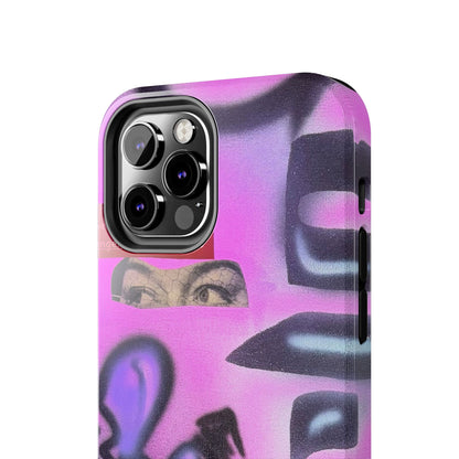 "Lila Prinzessin" Airbrush iPhone Hülle