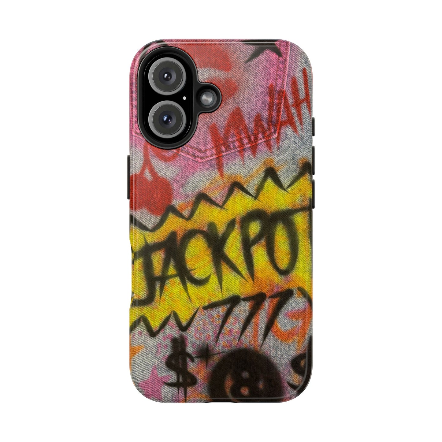 "jackpot!" airbrush iPhone case