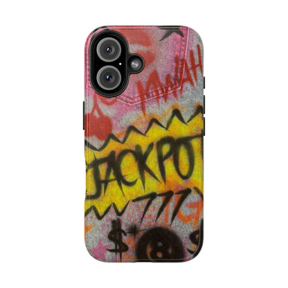 "jackpot!" airbrush iPhone case