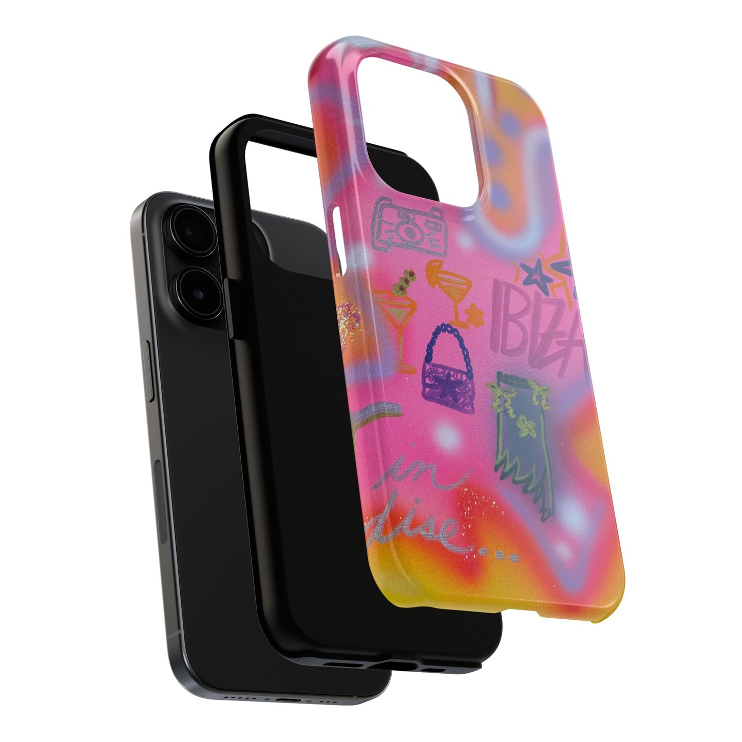 "ibiza" airbrush iPhone case
